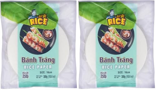 Image of Mr Rice Fresh Roll Rice Paper 16cm (300gm) (Pack of 2)