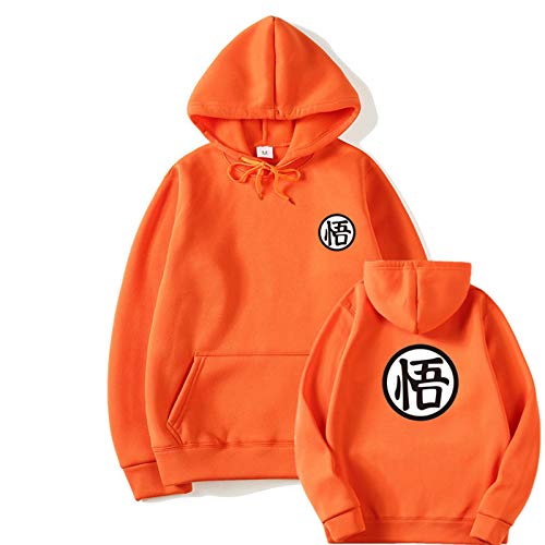 Huateng Herren Dragonball Hoodie Super Son Goku Hoodie Goku Pullover Unisex Hoodie Sweatshirt Warme Kleidung Cover