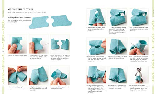 Felt Animal Families: Fabulous Little Felt Animals To Sew, With Clothes & Accessories