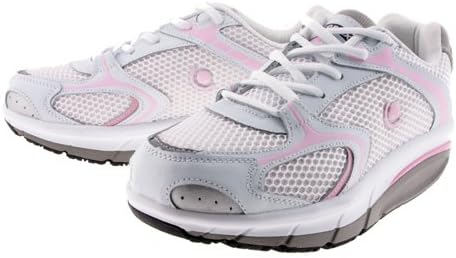 rocker RX 'Cassidy' Walking Shoes Womens 9 - 9.5 - White / Pink