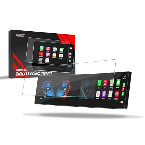 GRIZZ GLASS - Schutzfolie Auto - Schutzschicht für den Innenraum - Schützt vor Kratzern & Dreck - CarBildschirm-Schutz für BMW 3 Touring G21 FL (2022-2025) - 1er-Pack Mat