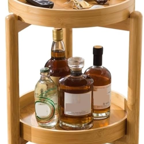 Table basse bois table d'appoint 3 en 1 de salon et balcon - 2