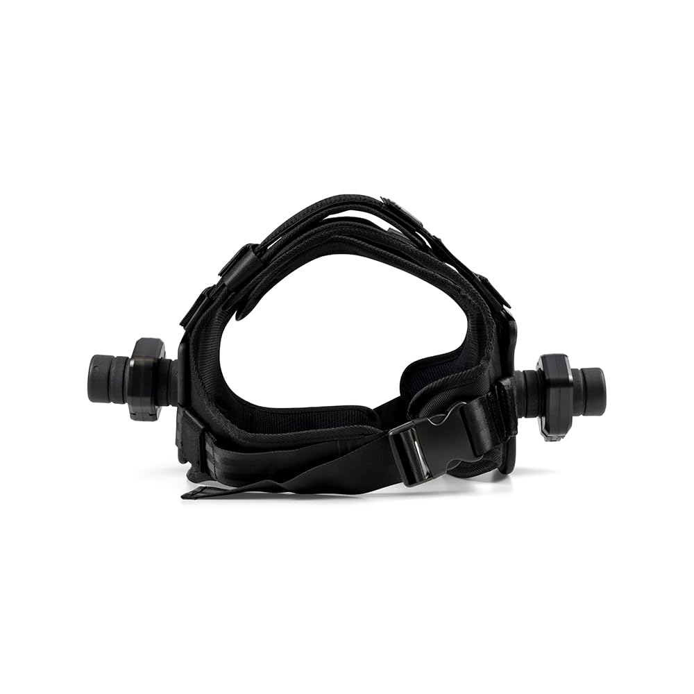 Gym Masters Verstellbares Gewichtsweste – bis 75 kg belastbar – geeignet für 50-mm Hantelscheiben – Schwarz – Training für Kraft, Ausdauer & Calisthenics