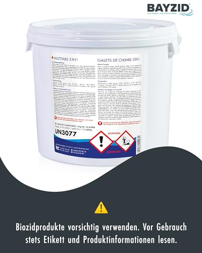 Chlortabletten für Pools von Höfer Chemie BAYZID Chlor Multitabs