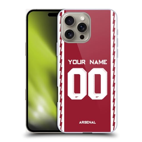 Coque Arsenal iPhone 16 Pro Max personnalisée pour supporter au quotidien