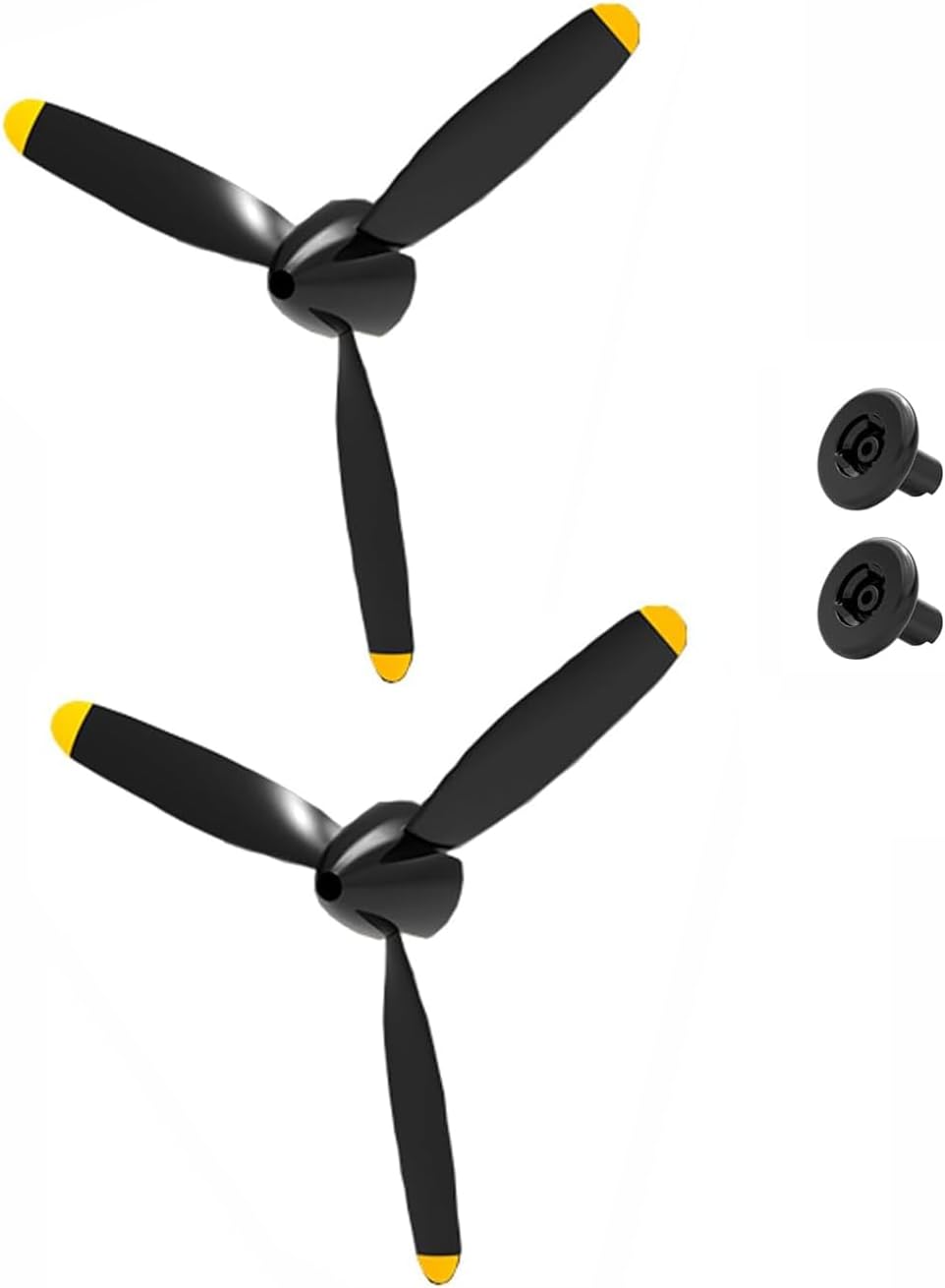 Propeller Full Set 3 Blade P7611204 for VOLANTEX RC Plane 761-12 Spitefire 400mm /761-15 Zero 400mm,2sets