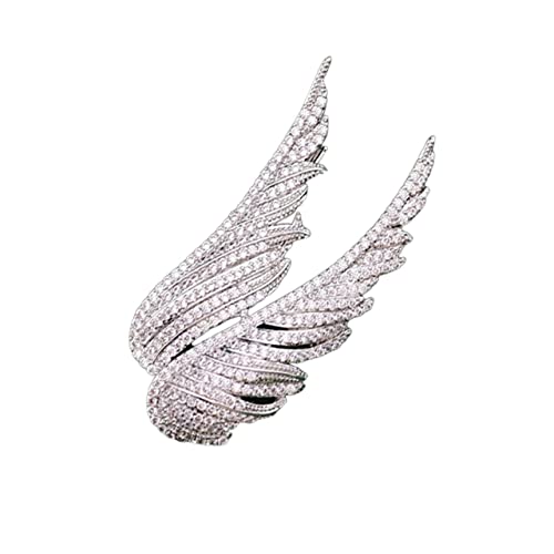 Broche pour femme en finition dorée de haute qualité pour costume