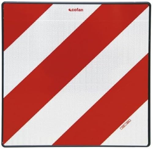 Cofan Placa homologación V20 para cargas sobresalientes