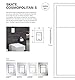 Grohe Skate Cosmopolitan S WC- Bet&aumltigungsplatte f&uumlr Rapid SL S-Size, 130 x 172 mm, 2-Mengen- und Start und Stopp-Bet&aumltigung, 37535SH0 Alpinweiß Design Größe