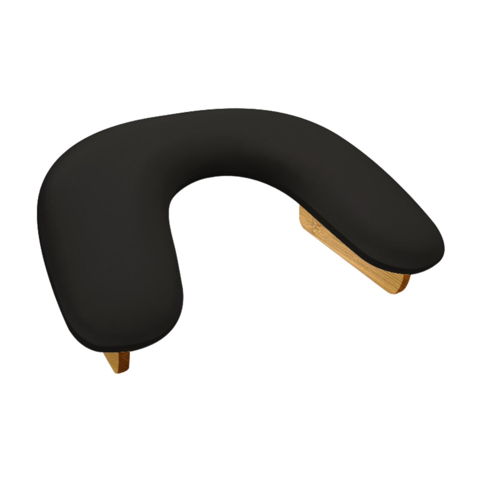 Reposabrazos Ergonómico Y Cómodo para Manicuras, Decoración de Uñas Y Accesorios de Maquillaje, Negro