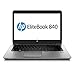 Produktbild HP EliteBook 840 G1 (14" HD+) Notebook Intel Core i5-4300U 2X 1,90GHz 8GB RAM 250GB SSD Bluetooth USB 3.0 HD Webcam Windows 10 Professional