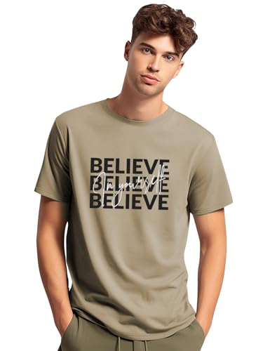 Image of ADRO Tshirt for Men | Printed T Shirt for Men | 100% Cotton Regular Fit T-Shirt |Printed T Shirt
