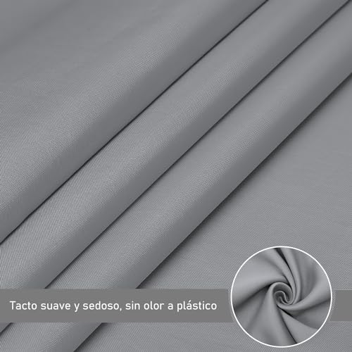 Cortinas, Home cortina gris Marca MXBEAUTY (3)