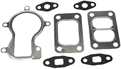 HX35 HX35W Turbo Charger Stainless Steel Gasket kit Compatible With Holset Garrett Fit for 3592766 3538881 4050036 35392726 Dodge Cummins Truck 6BTAA HE351CW HE351 HE341 HIC HY35 HX40 HX40W HIC T3 T4