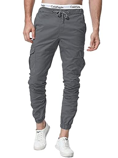ZOEREA Pantalones Cargo para Hombre Pantalones Chinos Pantalones de chándal Gris L | Ya disponible en tu tienda friki favorita! En mundofriki.es! ZOEREA Pantalones Cargo para Hombre Pantalones Chinos Pantalones de chándal Gris L | Ya disponible en tu tienda friki favorita! En mundofriki.es!