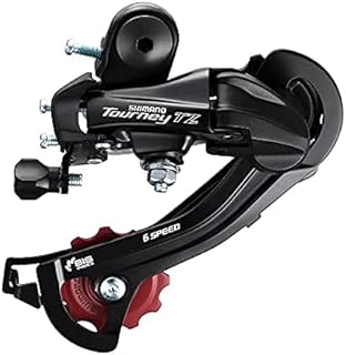 MEGHNA Bicycle Rear Derailleur Tourney RD-TZ500 6/7-Speed Long Cage for Mountain Road Bike MTB Direct Mount