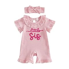 Little Sis Stripe Watermelon Red