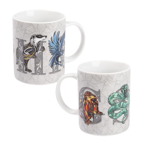 mug - x4 Wappen: porcelaine, 320ml