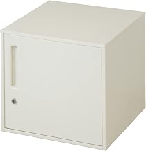 DORIS Doris Steel Locker 1-Person Cabinet with Key Lock Office Commercial Use White Assembly Required Schraulow [16476]