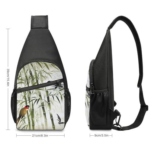 Morrales Deportivos Crossbody Unisex Estilo Urbana miniatura 2