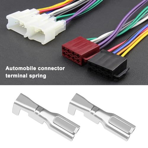 VGOL 100pcs Car Speaker Mini Toggle Switch 2.2mm Female Quick Connector Crimp Connector Spade Terminal Automotive Wiring Terminal - Image 2