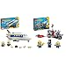 LEGO Minions L’addestramento del Minion Pilota, Aereo Giocattolo & Minions Moto da Inseguimento, Giocattolo con i Personaggi dei Minion Gru, Bob e Stuart
