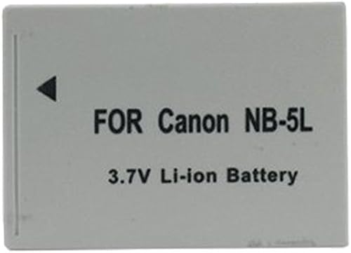 Vidpro Premium Tech PT-NB5l 1200mah Batería FPowershot SD850, SD900 (NB-5L)