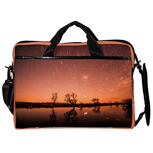 Sacoche à bandoulière pour ordinateur portable 14 à 15.4 pouces Star Trail noir