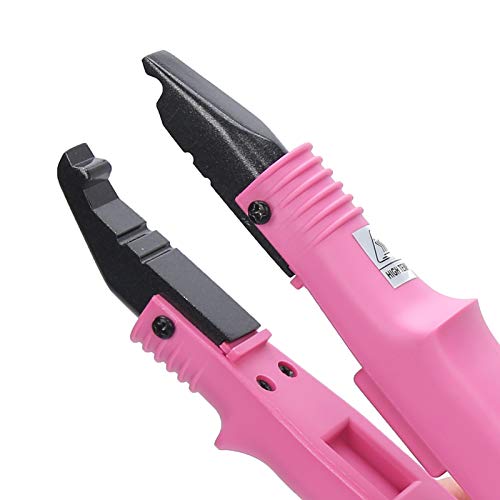 Plancha para Extensiones de Cabello Yosoo con Placa de Calentamiento PTFE, Ajuste de Temperatura, para Todo Tipo de Cabello, Uso Profesional y Hogar (Enchufe US) miniatura 7