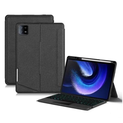 �c�u���Ή� Xiaomi Pad 6 �Ή� �L�[�{�[�h �^�b�`�p�b�h �o�b�N���C�g�t�� �}�O�l�b�g�� �P�[�X ������ �V���I�~ Xiaomi Pad6 �L�[�{�[�h�P�[�X �J�o�[ ���C�z�� �g���b�N�p�b�h�t��