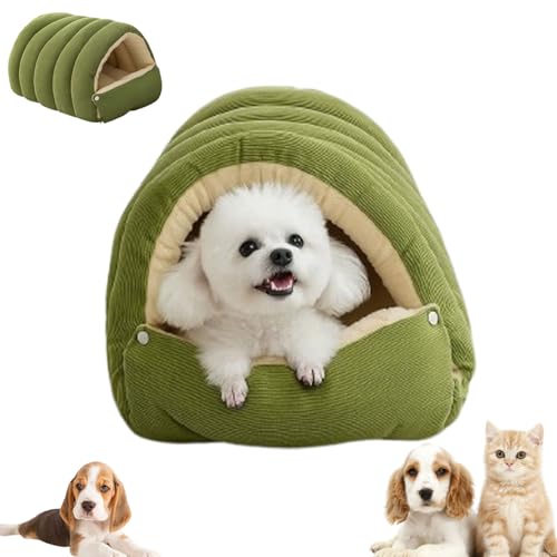 猫ベッド 猫用寝袋 犬 猫 ハウス ペットベッド マット 冬用 猫用ベッド 保温 防寒 猫ベット ドーム型 暖かい キャットハウス 大型 布団 クッション ふかふか 猫 家 猫 布団 もこもこ 猫 隠れ家 洗える 猫寝床 可愛い ペットハウス 室内 屋外