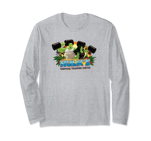 T-shirt Marvel She-Hulk à manches longues pour vos séances de sport intenses en salle