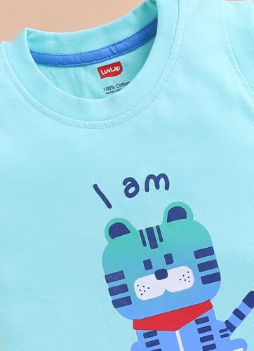 Image of LuvLap Baby Boys 100% Cotton Sleeveless Boys Tank Top & Shorts Set Pack of 3