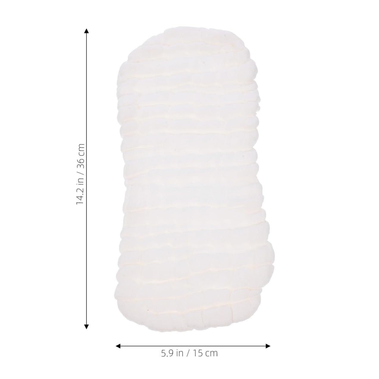 Gatuida Forros de Pañal de Tela para Bebés Recién Nacidos 10 Piezas Algodón Transpirable Absorción Rápida y Forma de Maní para Prevenir Fugas