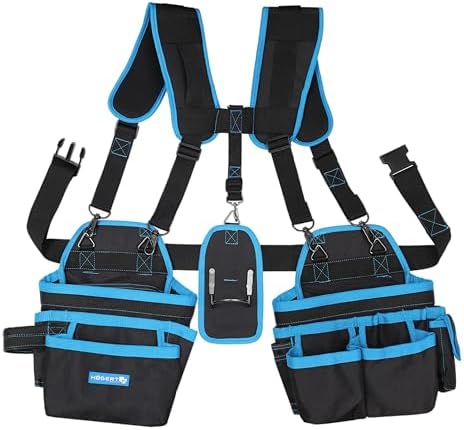 Högert Technik - Work Belt with Shoulder Straps | Tool Belt for M...
