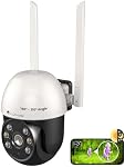 Lloyd's 3 MP WiFi Smart Indoor/Outdoor Camera, Home Security Camera, 20m Night Vision, Compatible with Alexa, Google, 2-Way Audio, Smart Monitoring, Cloud/Local Storage, Quad View, Easy Set Up…