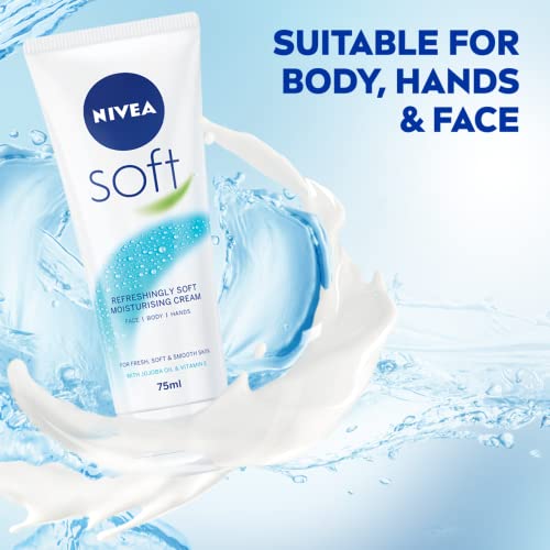 Nivea Soft Tube Moisturising Body Cream, 75 Ml #TOP22