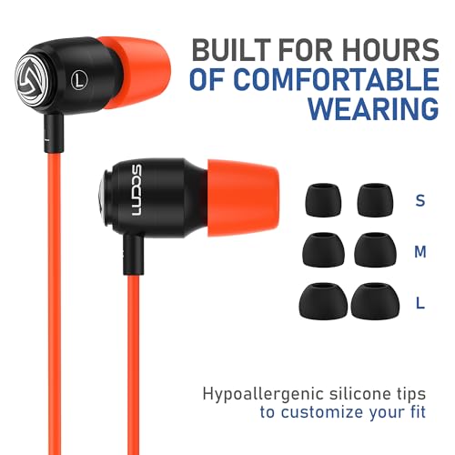 Image of LUDOS Clamor USB C Headphones for iPhone 17 16 15 Pro Max Plus Air iPad Pro, 5 Years Warranty, USB-C Earbuds for Samsung Galaxy S26 S25 S24 S23 Ultra S22 S21 FE S20 A55 A54 A53, USB Type C Earphones