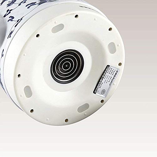 Hervidor eléctrico cerámico azul y blanco 1L miniatura 4