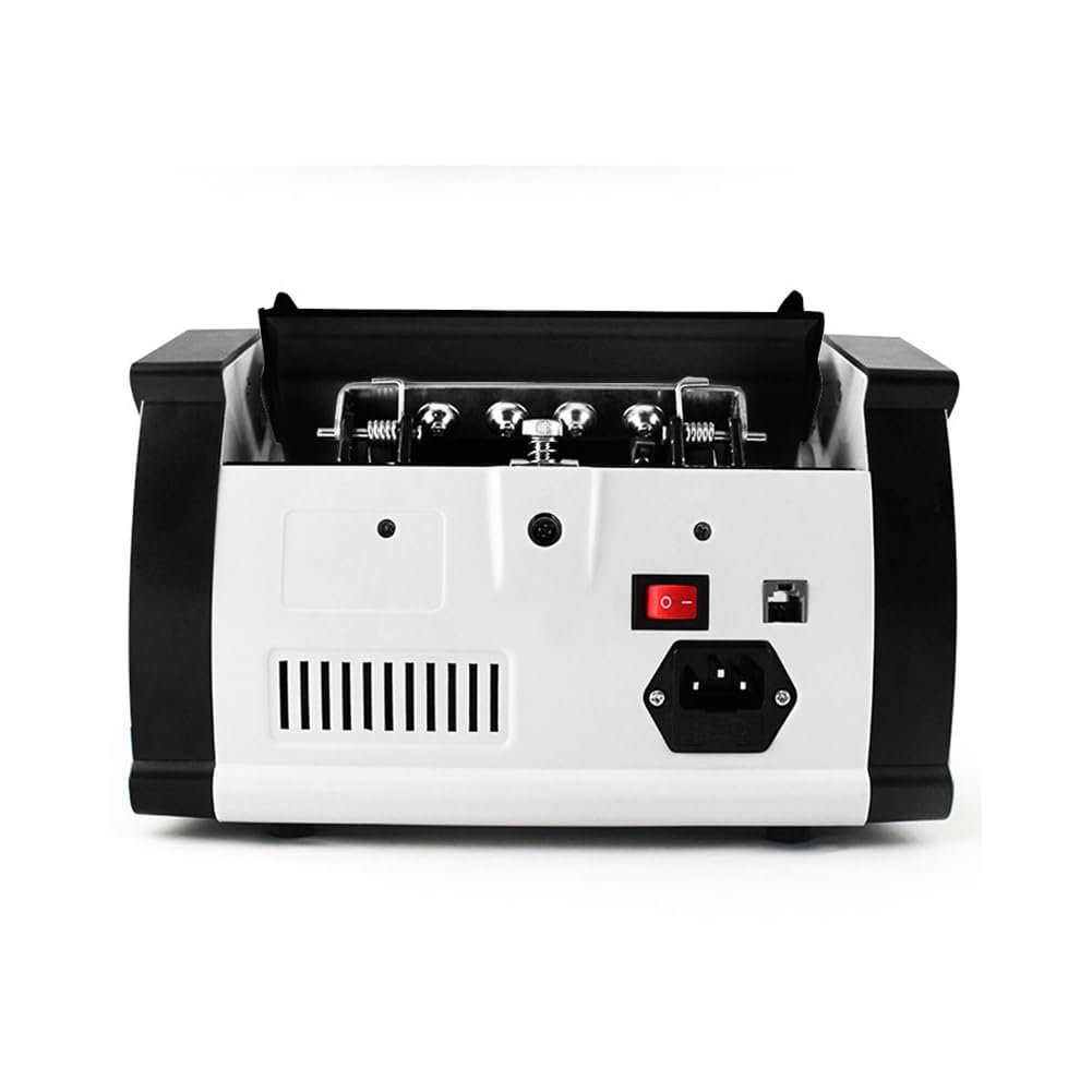 ZYTSHOP Money Counter Machine,Automatic Multi-Currency Cash Banknote Money Bill Counter with UV/MG/MT/IR/DD Counterfeit Detection Count Value,with LCD Display