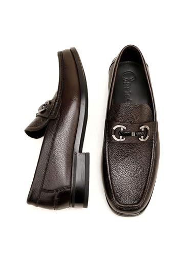 Men's Loafers Slip Ons,Leather Business Casual Dress Shoes Penny for Men4