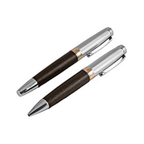 JOS VON ARX ���[���[�{�[���y�� �����{�[�� 2�{�Z�b�g A CNC CUT PEN WITH VARIOUS MOTIFS �V���o�[/�u���b�N WR19