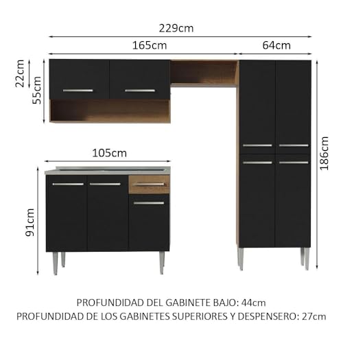 Opiniones de Mueble de Cocina Con Tarja Top 5. 27 Imagen adicional