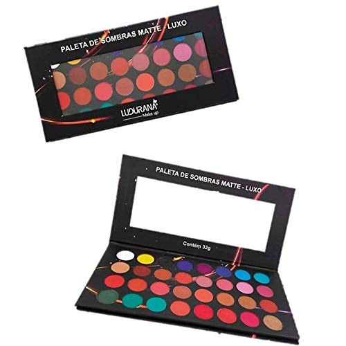 Kit Paleta de Sombras Luxo e Tropical Ludurana