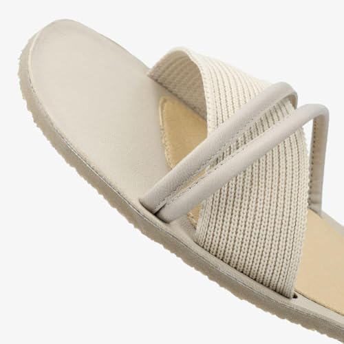 Image of GROUNDIES Corfu Barefoot Sandals for Women - Comfortable Women's Sandals with Soft Goatskin and Breathable Microfiber Insole, Flexible Outsole