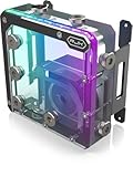 RAIJINTEK ACHERON 120 DDC RBW Distro Plate, 5V Addressable RGB Reservoir mit DDC Pumpe, leise & langlebig, für Custom-Wasserkühlung