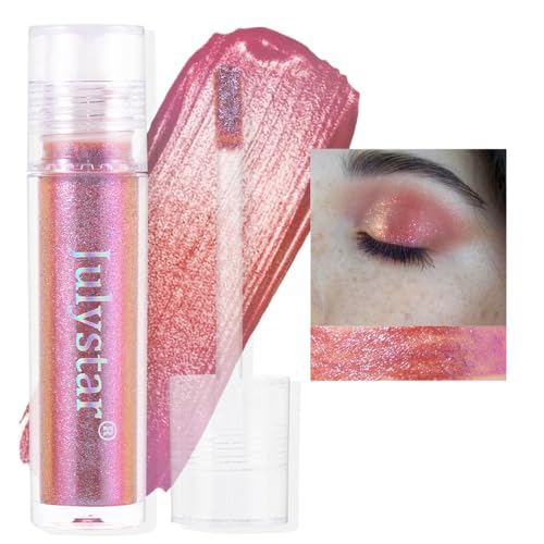 INTEROOKIE Sombra de ojos de camaleón óptico líquida Colorida Sombra de ojos monocromática líquida de camaleón a base de agua (6)