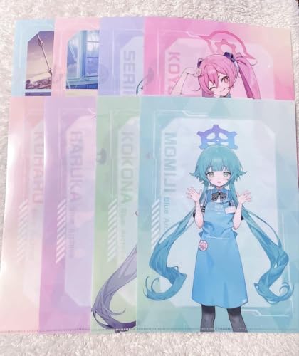 ブルーアーカイブ　クリアファイル色々8枚セット 4170LkGrJ1L.jpg