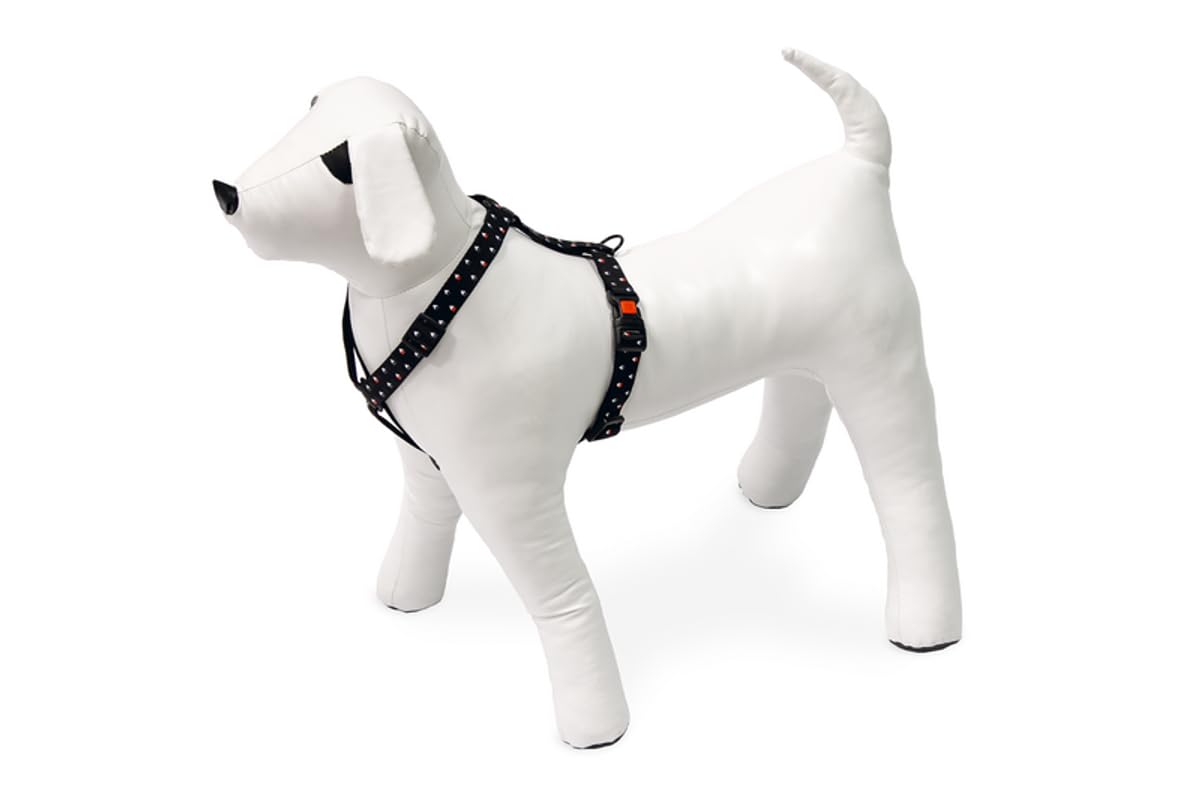 Karlie Art Sp. Plus Ayarlamalı Göğüs Tasma, 35-50 cm x 15mm, Siyah