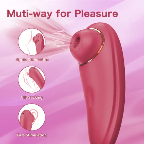 Clitoral Sucking Vibrator Stimulator Adult Sex Toys For Women Clit Suck With 9 Suction 3 Intensity Modes Dildo Nipple Pleasure Clot Sucker Toy Games #TOP3